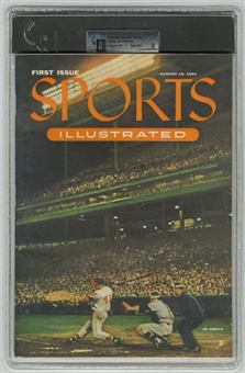 First Ever Issue of Sports Illustrated From 1954 NM-MT 8